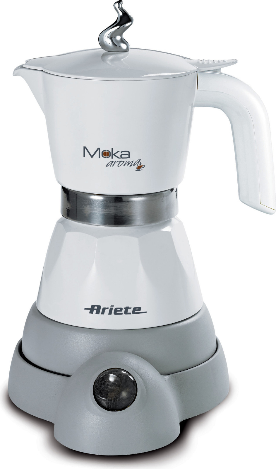 Ariete Elektrische espressokoker Moka Aroma, wit