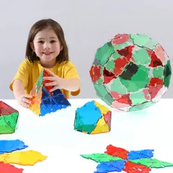 Polydron Transparent Set - 164 Teile