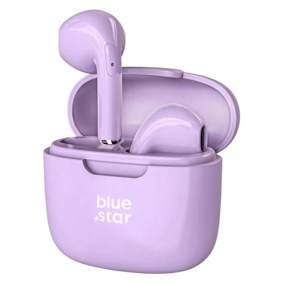 BlueStar Wireless headphones Blue Star Wireless earphones bluetooth TWS F17 Purple (5 h, Kabellos) (56316463)