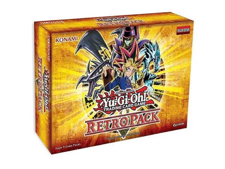 KONAMI YuGiOh! Trading Card Game Retro Pack, 4 Packs mit je 9 Karten, Retail Exclusive