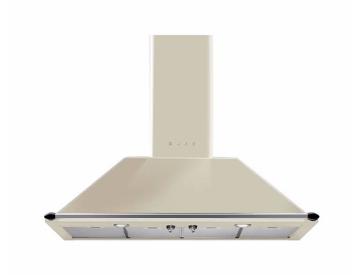 Smeg KT110PE Dunstabzugshaube 110cm – Wandhaube/Dunstabzugshaube Wand – creme