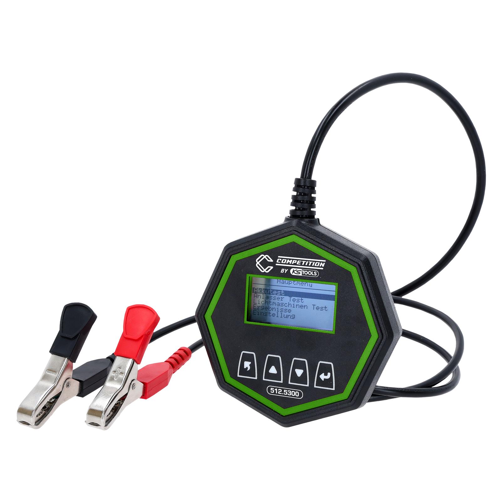 Competition 12V Mini Batterietester und Ladesystemtester mit QR Code (512.5300)