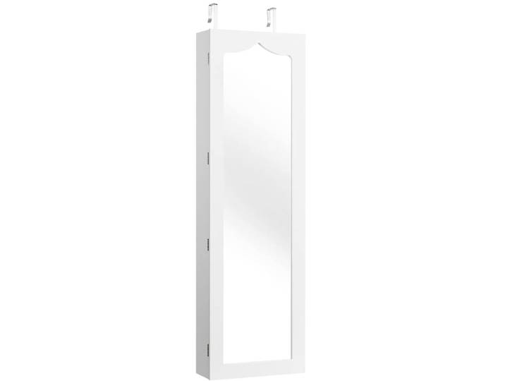 Armoire à bijoux murale avec miroir lumière led