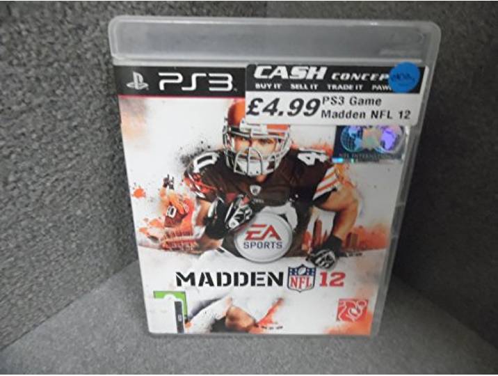Madden NFL 12 Game PS3