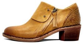 Women's Michelle Bootie by Hälsa in Dark Mustard (Size 9 M)