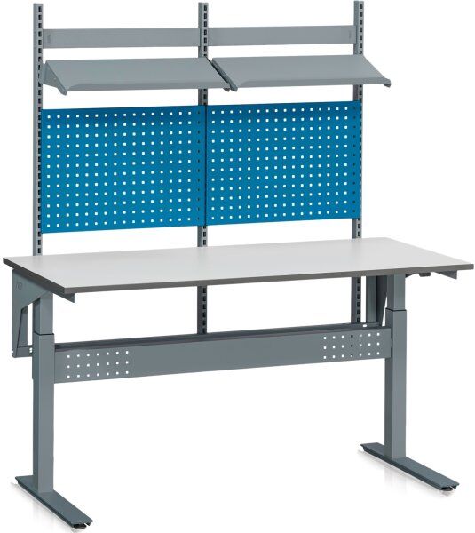 WFI Arbejdsbord Sæt B Elektrisk, Laminat, 1600x800 Mm