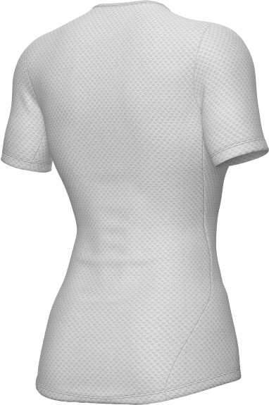 ALE' Intimo ciclismo maniche corte donna  VELO ACTIVE bianco 2026