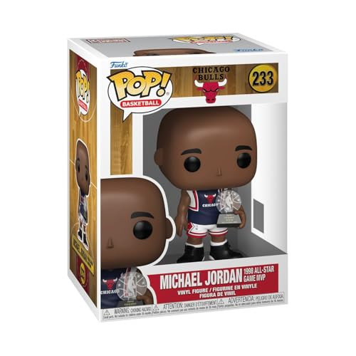 Funko POP! NBA Michael Jordan Chicago Bulls 1998 All Star Game MVP Vinyl Figuur