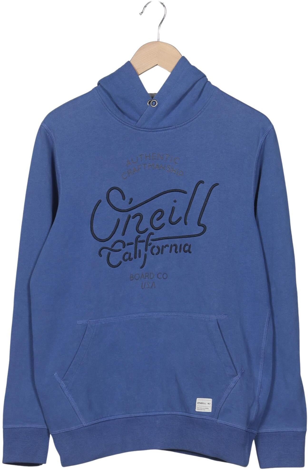 O Neill Herren Kapuzenpullover, Blau, Gr. M, Synthetik / Baumwolle - Second Hand