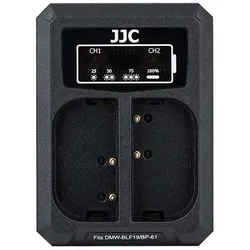 JJC Panasonic DCH BLF19E USB Dual Battery Charger für Akkus