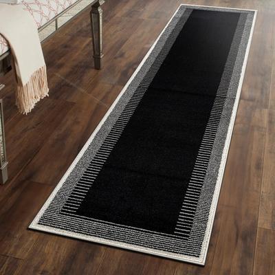 World Rug Gallery Modern Abstract Bordered Area Rug