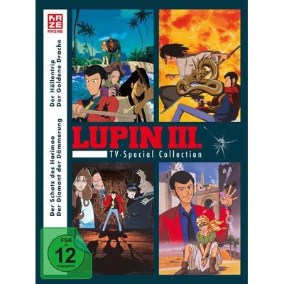 Lupin the Third - TV Special Collection (4 TV Specials) [4 DVDs], DVD