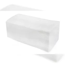 Plock GmbH Papierhandtücher SemyTop - 2-lagig - hochweiß - V-Falz -3200  Falthandtücher