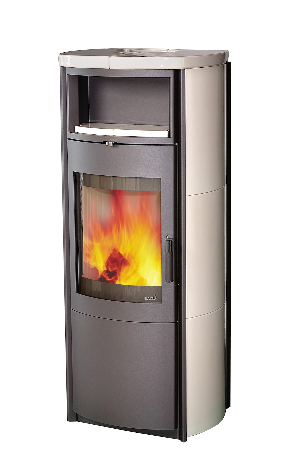 HARKGMBH Nika ECOplus(5 kW) Ofenkacheln creme-weiss 16878256