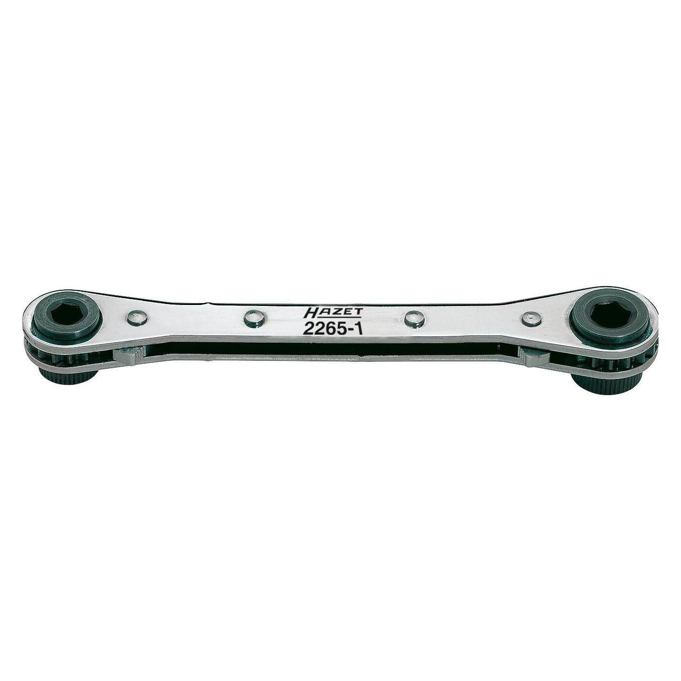 Hazet Umschaltknarre für Bits 2265-1 Sechskant6,3 (1/4 Zoll), Sechskant8 mm (5/16 Zoll) (1/4") (2265-1)