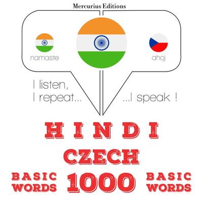 1000 essential words in Czech - JM Gardner, Audio, 9782821136922