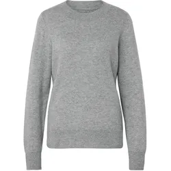 Tchibo - Strickpullover mit Cashmere - Damen - Gr. L - grau