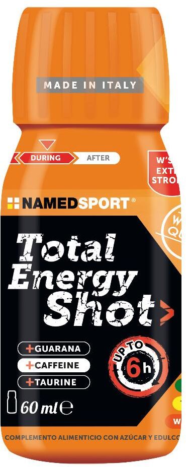 NAMEDSPORT Srl NamedSport, Total Energy Shot Orange, 60 ml