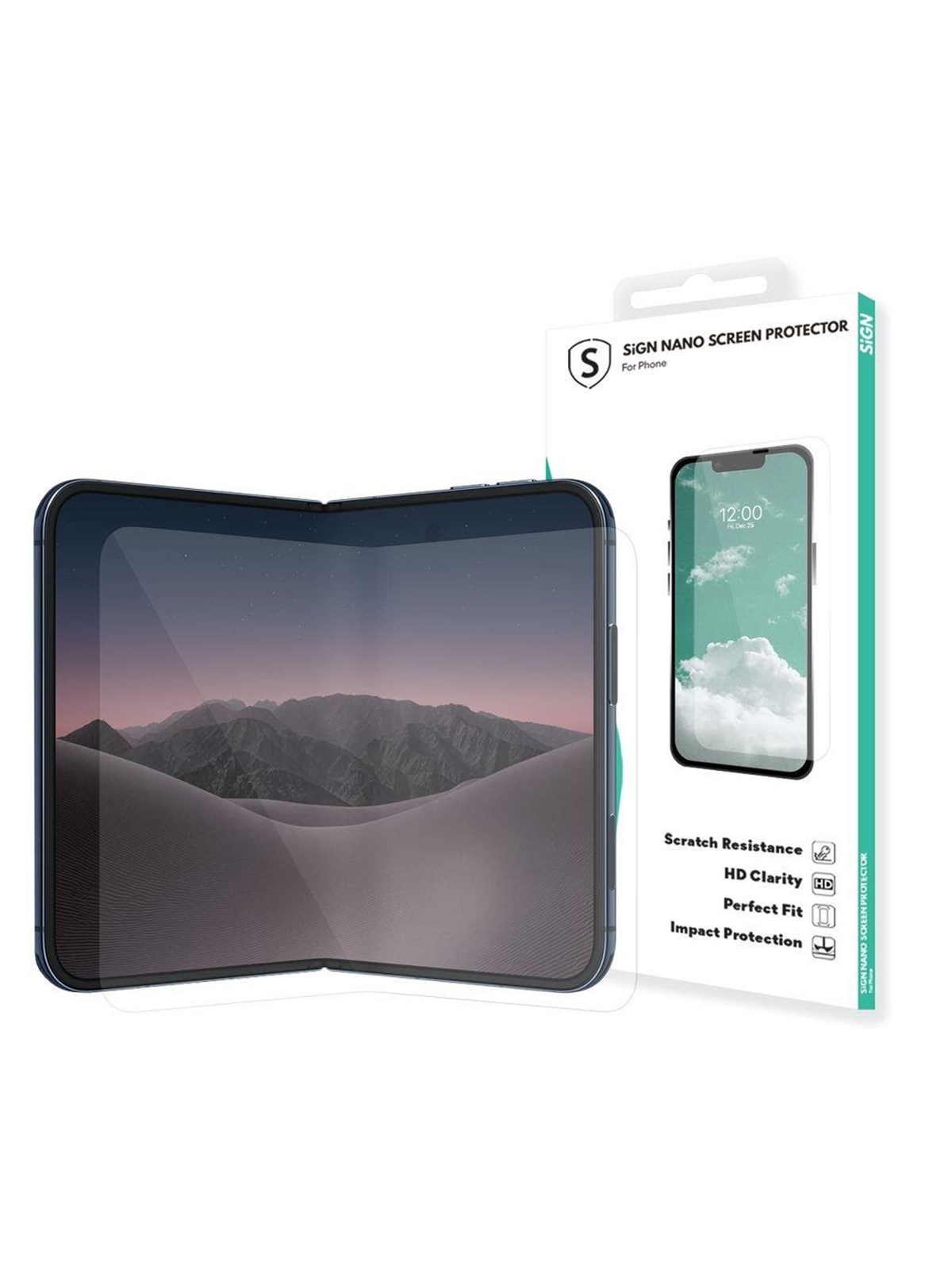 SiGN Strong Nano Screen Protector for iPhone Duo inner screen