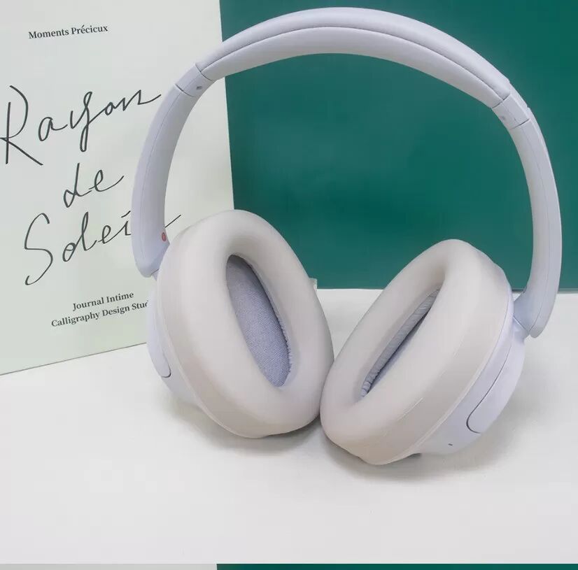 INF Silikon-Ohrpolster für Sony WH-CH720N Kopfhörer - Schutzhülle Beige