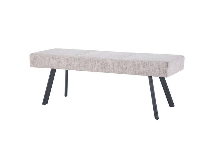 Polsterbank Bonomo 140 x 49 x 63cm Beige/Beige