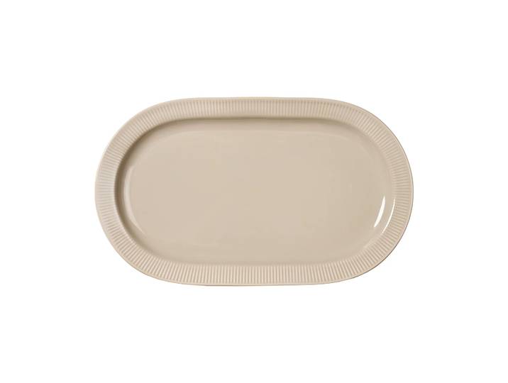 Sagaform Plat de service Inka Beige-warm gray