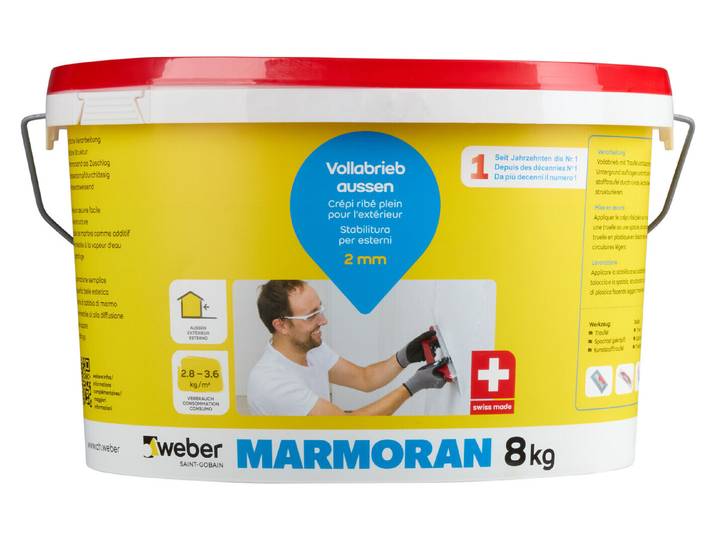 Marmoran Vollabrieb Aussen 2 mm 8 kg