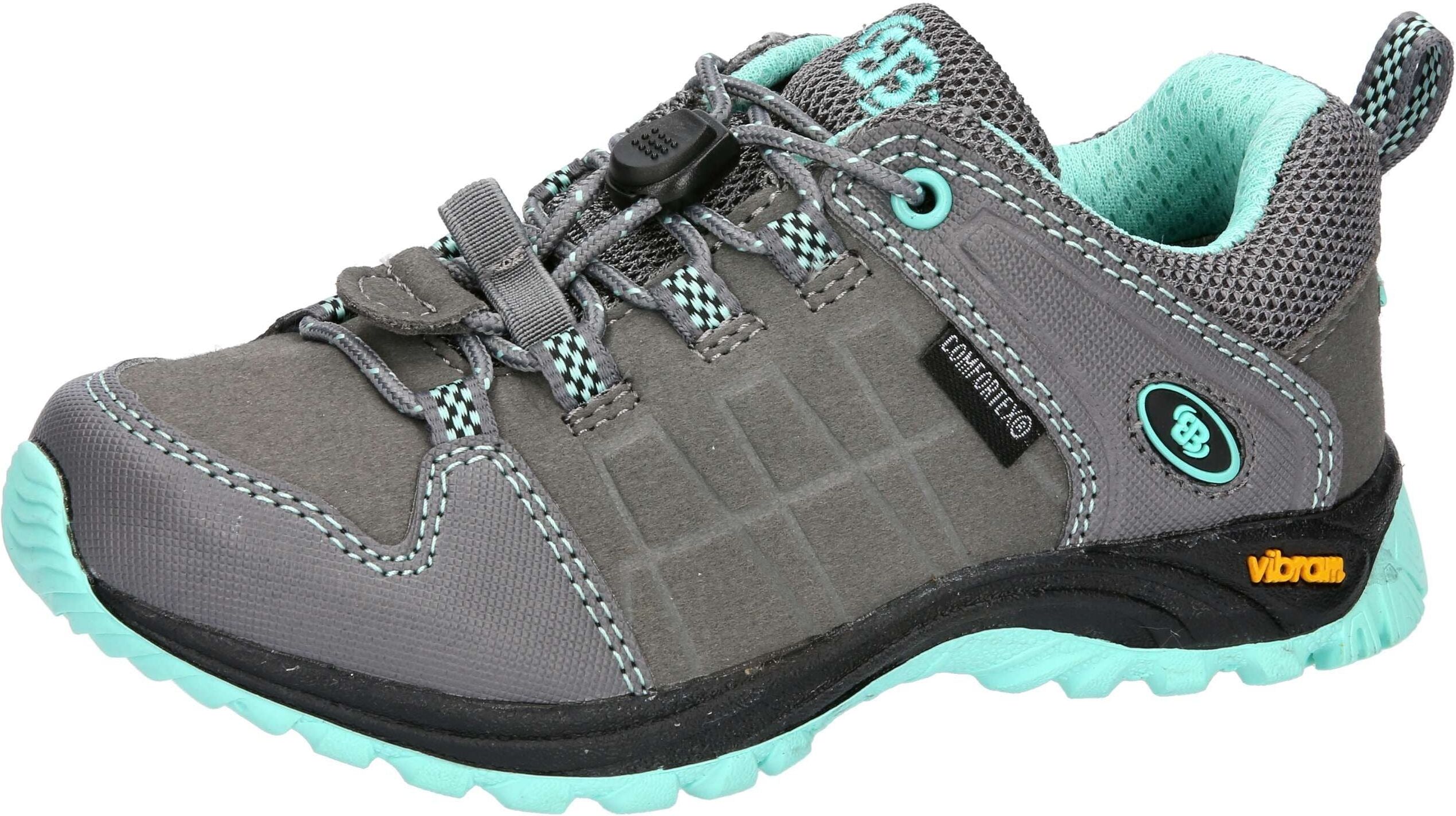 Outdoorschuh BRÜTTING "Outdoorschuh Chardon", Gr. 31, grau, Synthetik, Schuhe Outdoorschuh grau 31