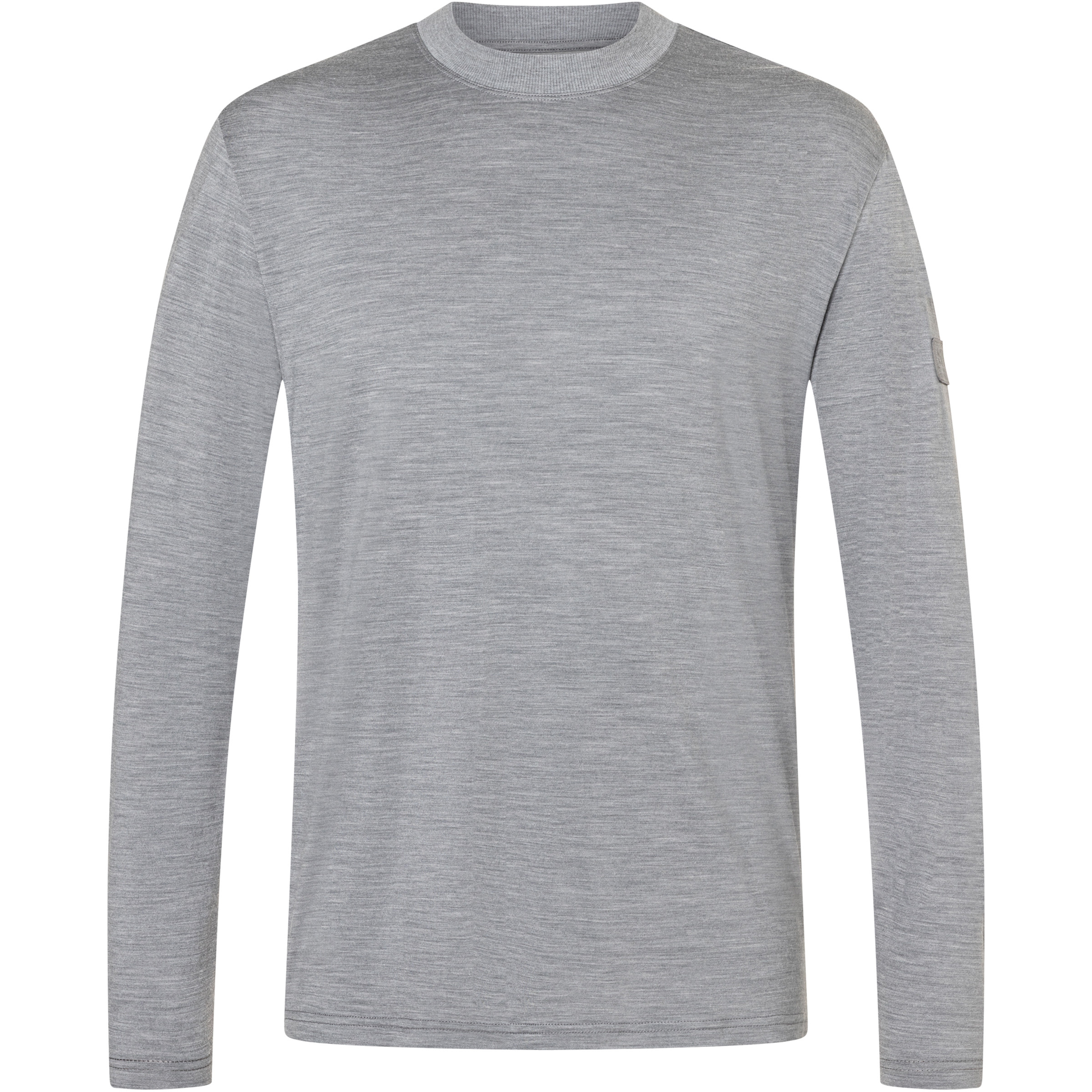 Super.Natural Casual Rib J Herren Longsleeves grau Größe M Trekking Hautfreundlich Merinowolle