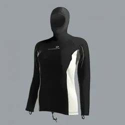 # Lavacore Langarm Shirt mit Kopfhaube - Damen - 3XS - Restposten