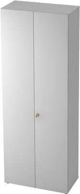 Aktenschrank TOPAS LINE, 6 Ordnerhöhen, B 800 mm, lichtgrau/lichtgrau