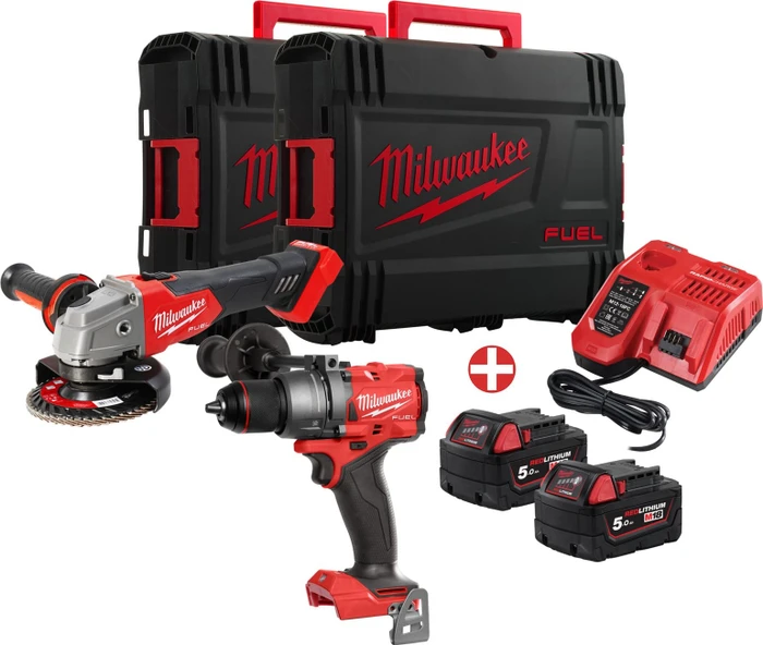 Milwaukee M18 FPP2E3-502X combopack 18V Li-ion (4933492516)