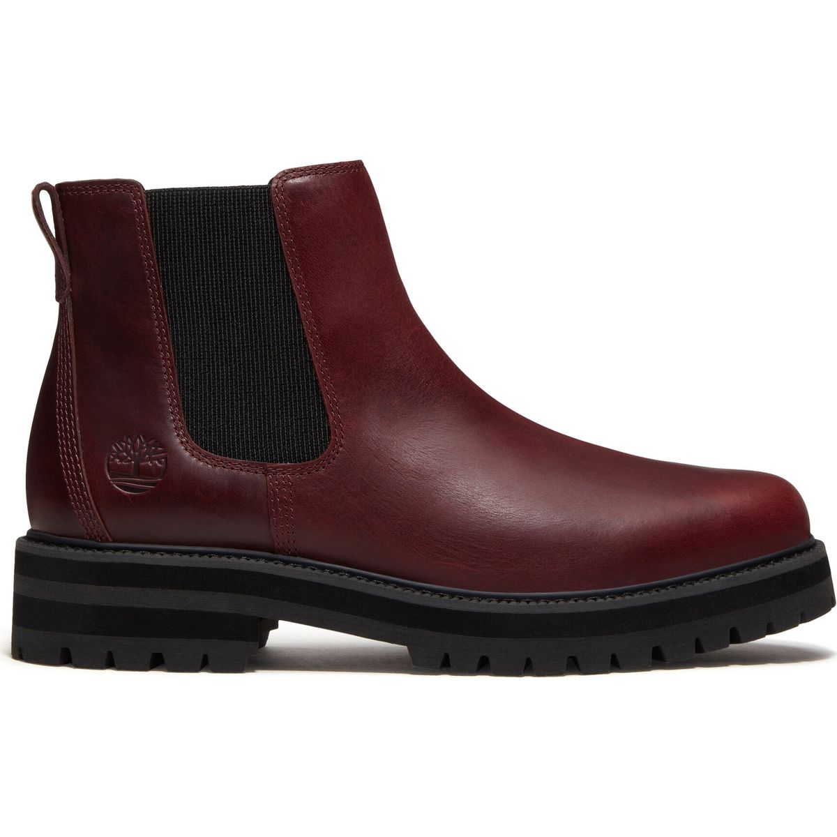 Timberland Mens Mid Chelsea Boot bur f grain 9 TB0A5RRDEIW1-9