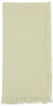 Saro Lifestyle Fringe Design Table Napkins (Set of 4)