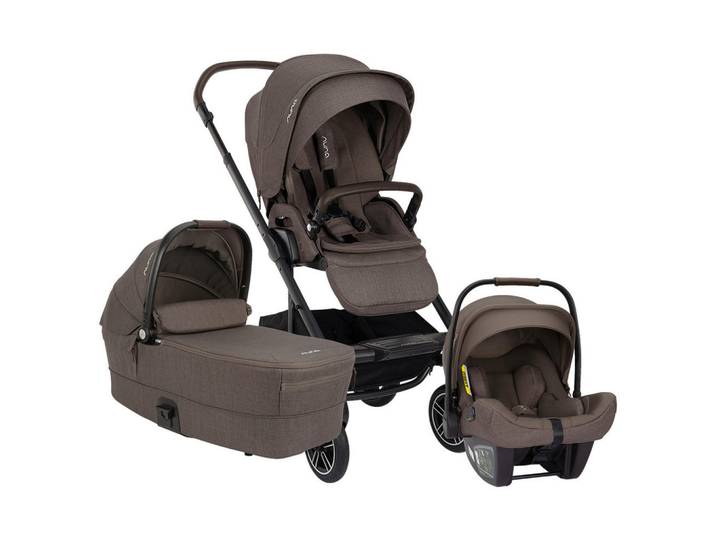 Nuna Kinderwagenset, Graubraun, Kunststoff, 3-teilig, 60x110x82 cm, UV 50+, ECE R 129 i-Size, Feststellbremse, Fussstütze abklappbar, Federung, kugelgelagerte Räder, 5-Punkte-Gurt, für Babyschale geeignet, Transportsicherung, Sitz umsetzbar, abnehmbarer Schutzbügel, Teleskopgriff, verstellbare Adapter,abnehmbarer und waschbarer Bezug, ergonomischer Tragebügel, feststellbare Schaukelfunktion, Flugzeugzulassung, Gurtlängenverstellung, höhenverstellbare Kopfstütze, Sonnendach, integriertes Gurtsystem, optimaler Aufprallschutz, schadstoffgeprüft, schnell und leicht im Auto montierbar, Seitenaufprallschutz, verstellbare Sitz- und Schlafpositionen, Reboardsystem, 3-Punkt-Gurt,5-Punkt-Gurt, Gurtschoner, Schutzbügel abnehmbar, Sichtfenster, Sitz umsetzbar, Sportsitz mit verlängertem Verdeck,Matratze, zusammenklappbar, Baby on Tour, Kinderwagen, Kombikinderwagen
