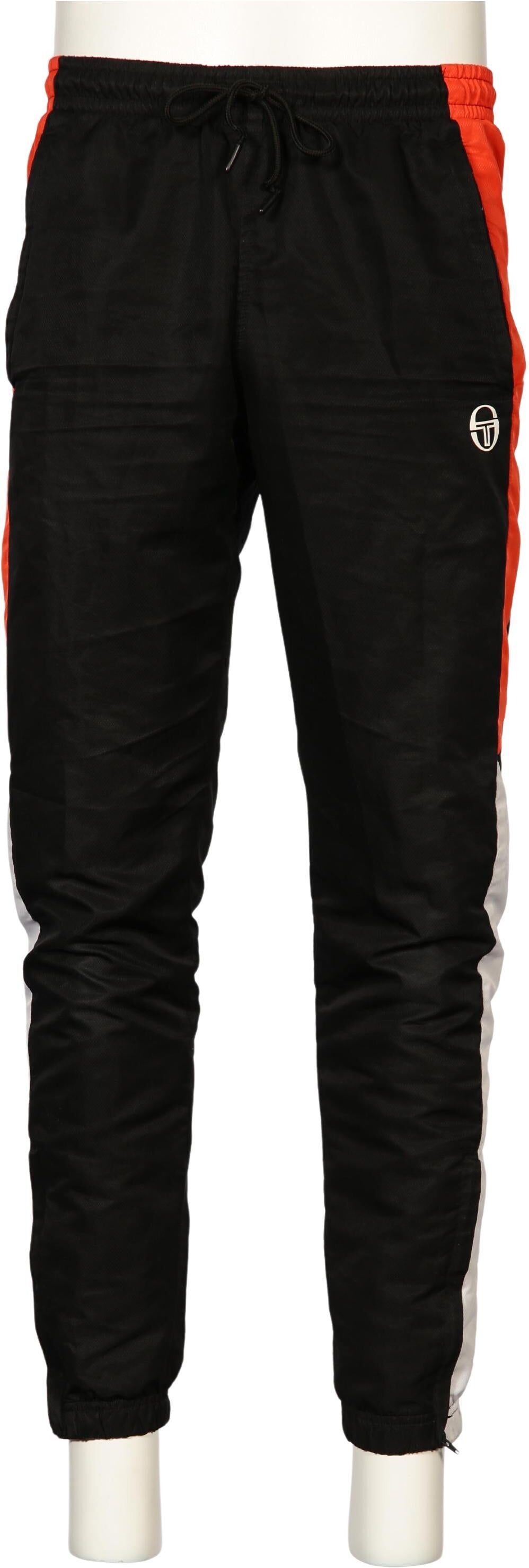 Sergio Tacchini Herren Stoffhose, Mehrfarbig, Gr. M, Synthetik - Second Hand