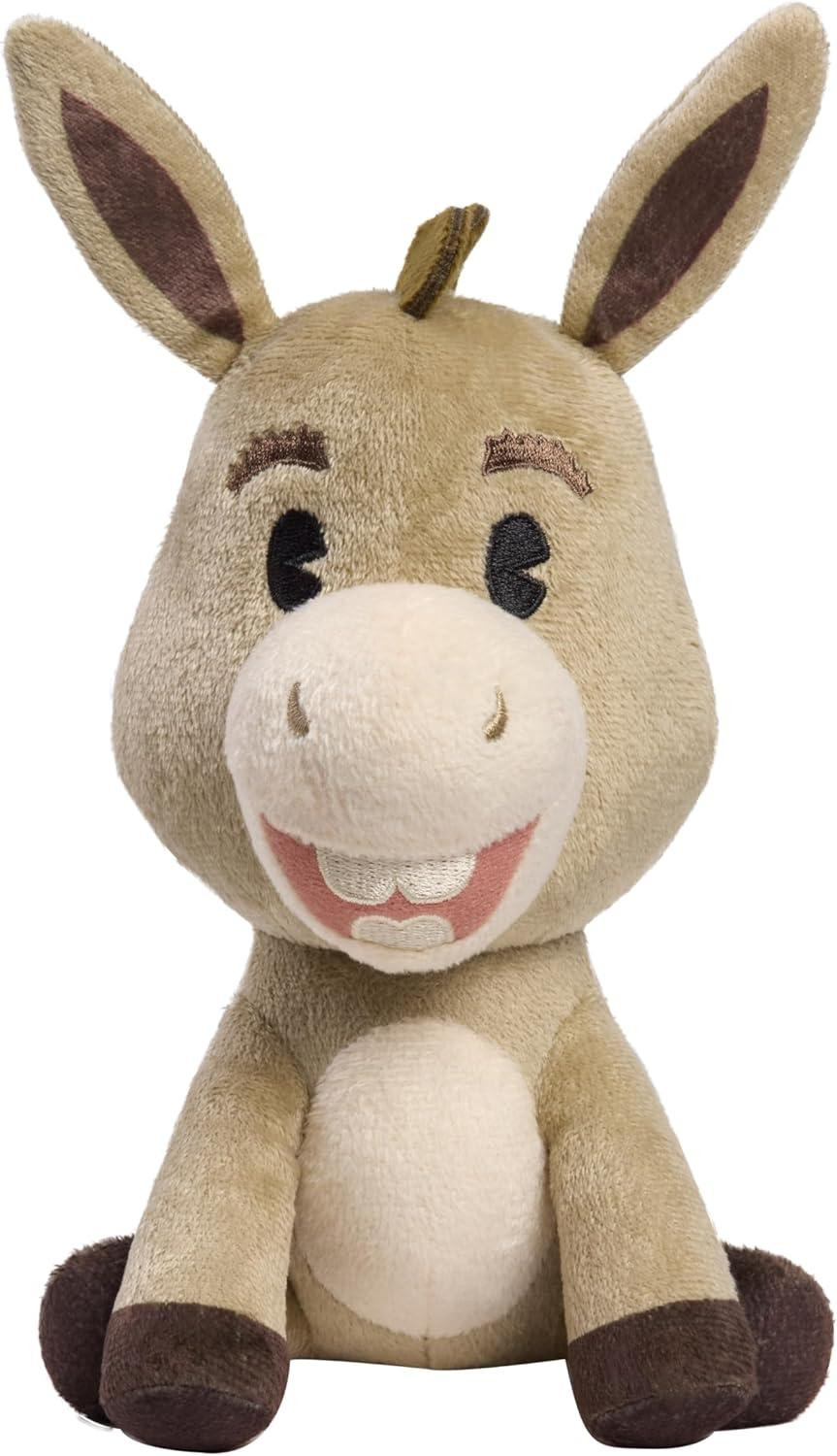 Just Play Shrek Ezel middelzacht pluche knuffel, 20 cm