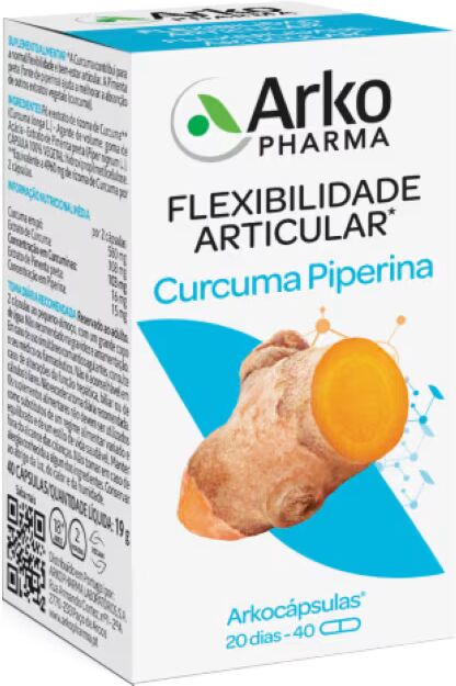 Arkopharma Arkocápsulas Curcuma Bio 40 cápsulas