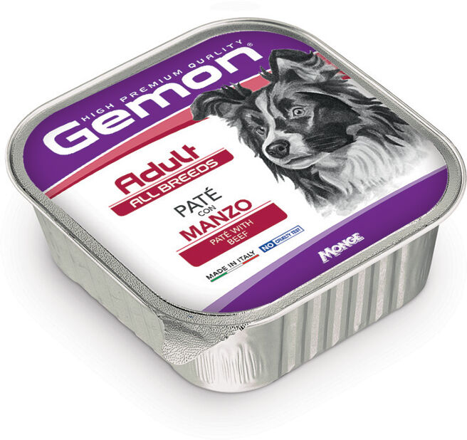 Monge & C. Gemon Pate' Adult Manzo 150g