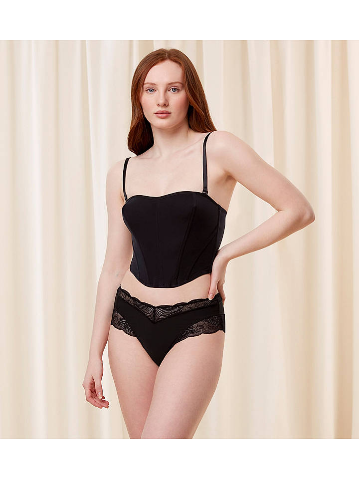 Triumph Corsage in Schwarz - XXL