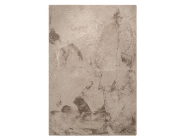 Tapis de fausse fourrure taupe 120x170