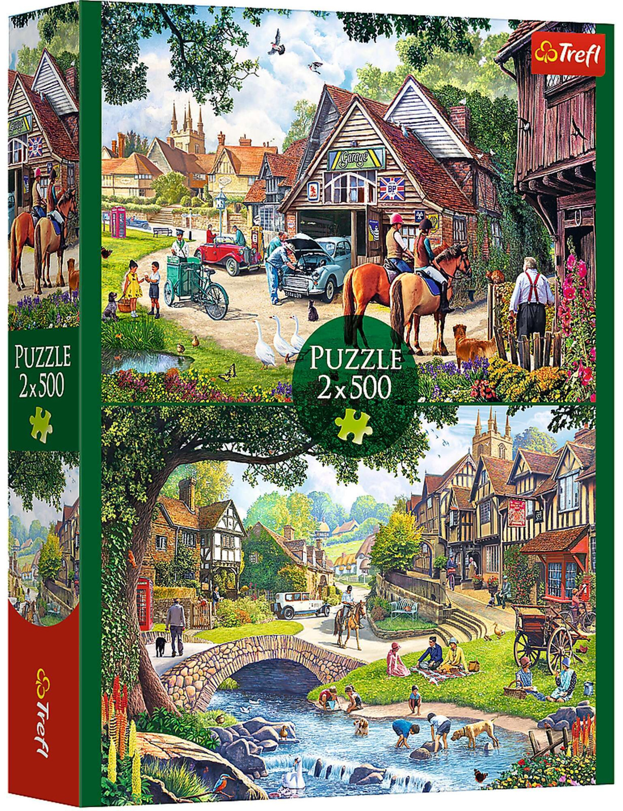 Trefl 37494 Puzzel Stad met 500 stukjes