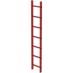 Munk, Leiter + Gerüst, Schachtleiter GFK 300mm Lichte Weite 7 Sprossen (Gerüst, 196 cm)