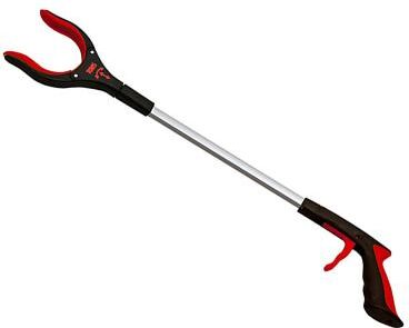 LightInthebox Grabber Reacher Tool 360 Degree Rotating Head, Wide Jaw, 32 Foldable, Lightweight Trash Claw Grabbers for Elderly, Reaching Tool for Trash Pick Up Stick, Litter Picker Arm Extension