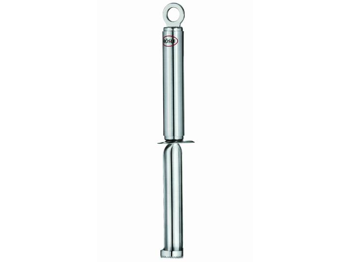 Entkerner RÖSLE, silber (edelstahlfarben), L:22,5cm, Edelstahl 18/10, Entkerner, Entkerner, zum Entfernen von Kernhäusern bei Obst, spülmaschinengeeignet