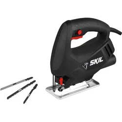 SKIL 4190 AA Stichsäge 400 W Schnitttiefe 65 mm, 3 Sägeblättern für Holz