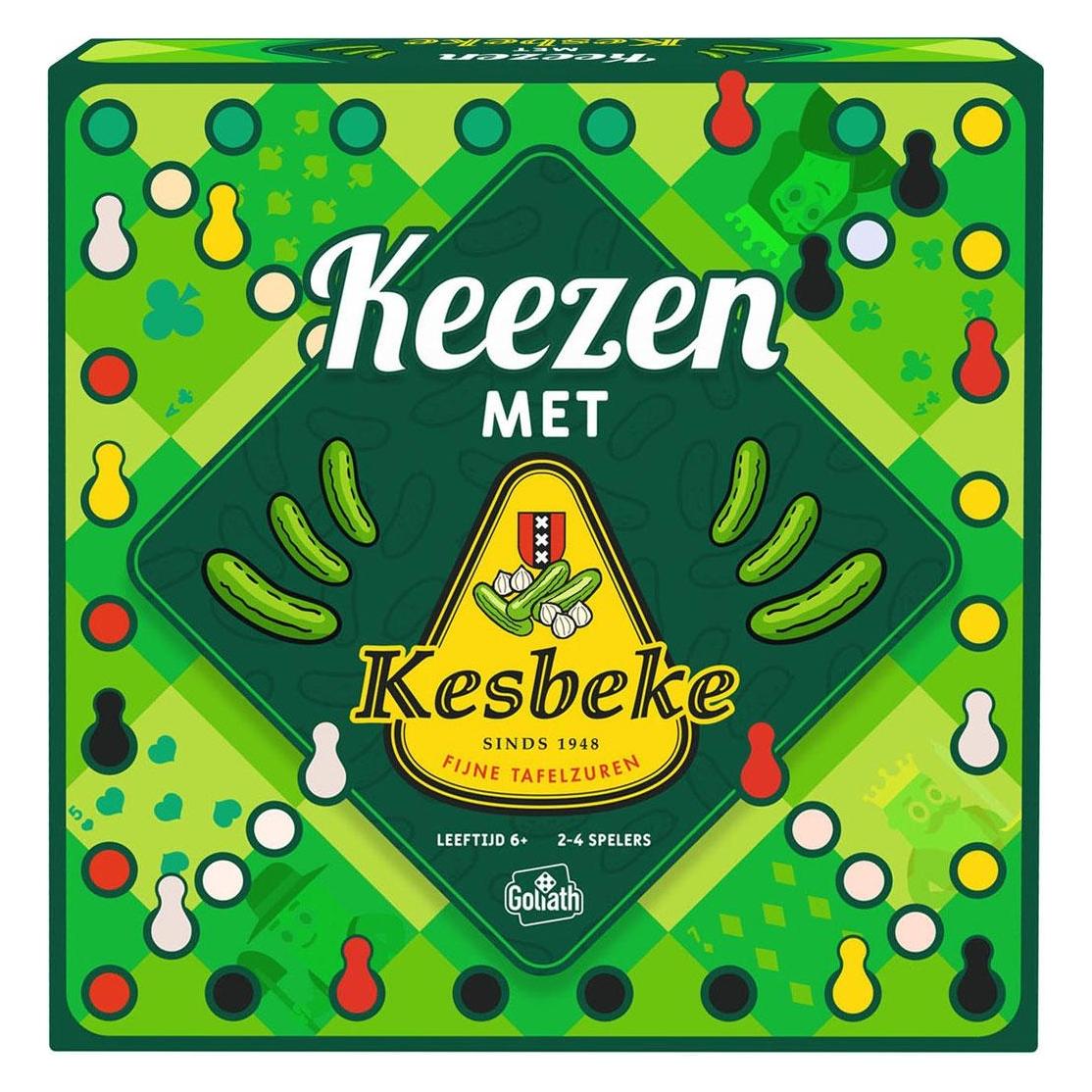 Goliath Toys Goliath Keezen mit Kesbeke Brettspiel (Niederländisch, 2 - 4 Spieler) (939226.006)