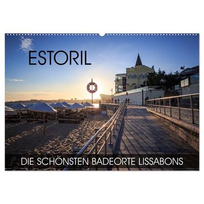 ESTORIL - die schönsten Badeorte Lissabons (Wandkalender 2026 DIN A2 quer), CALVENDO Monatskalender