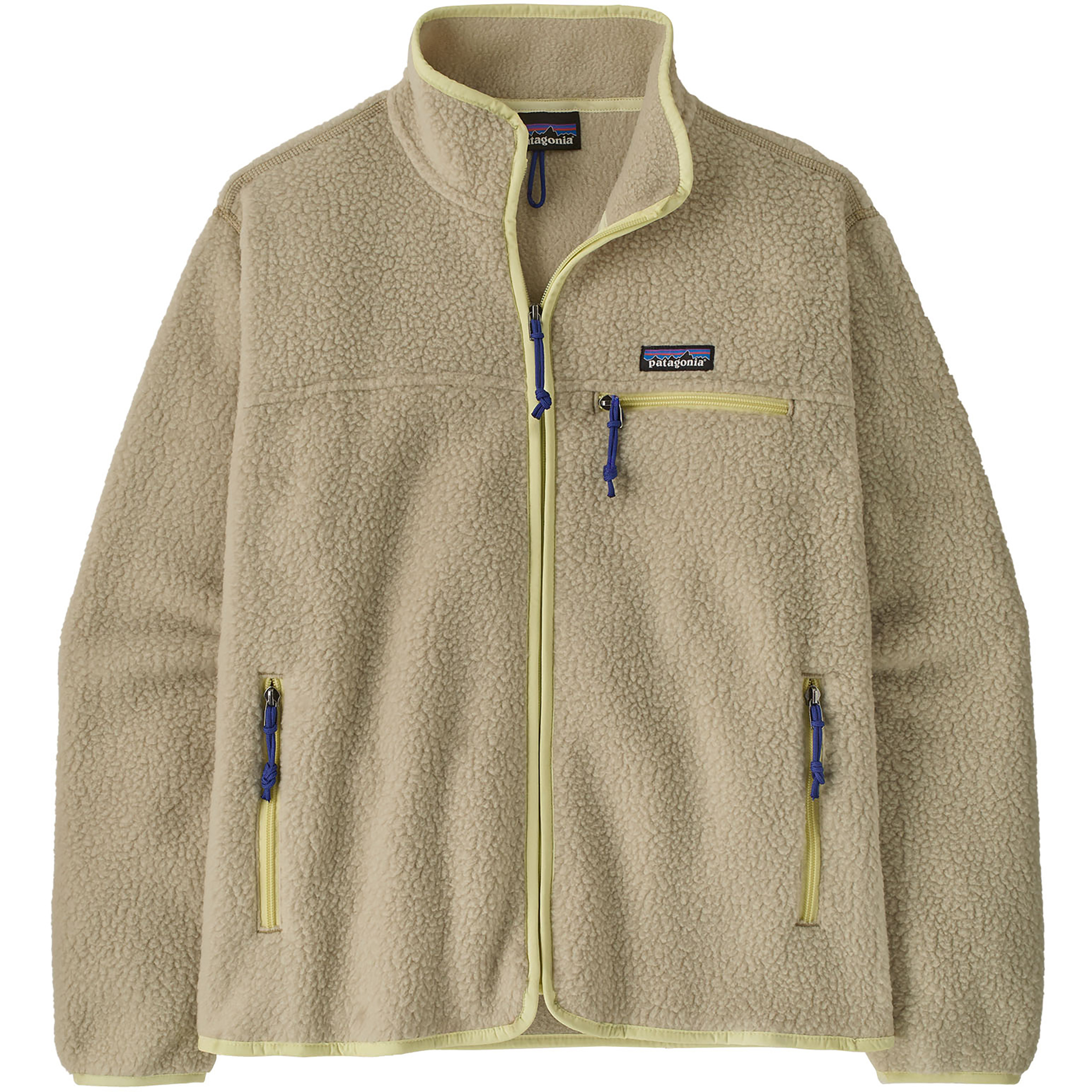 Patagonia Retro Pile Damen Fleecejacke beige Größe M Lifestyle Wasserabweisend Polartec