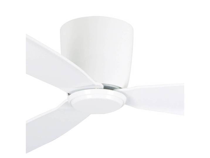 Beacon Lighting Deckenventilator Airfusion Radar weiß Ø 132 cm leise, weiß / opal, für Wohn- / Esszimmer, Holz, Modern